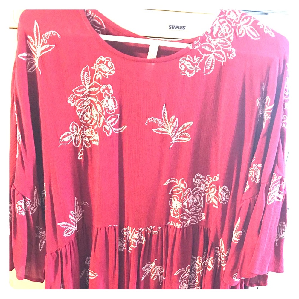 Flowy fall dress by Love In